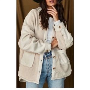 12th tribe ivory shacket